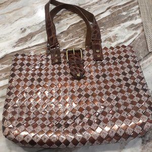 Nahui Ollin Large Candy Wrapper Tpte/Shoulder Bag